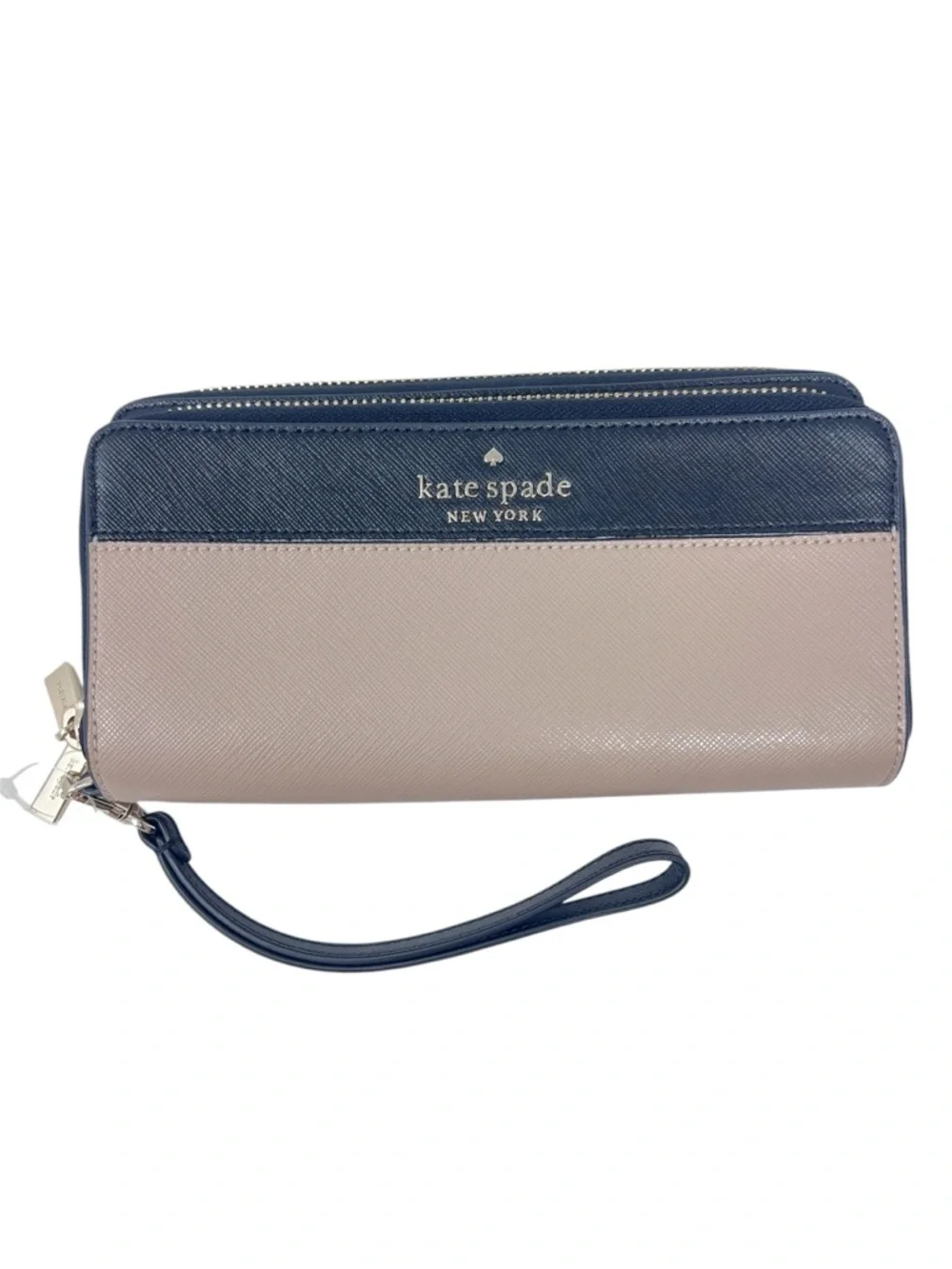 Kate Spade New York Staci Colorblock Double Zip Around Wristlet Wallet